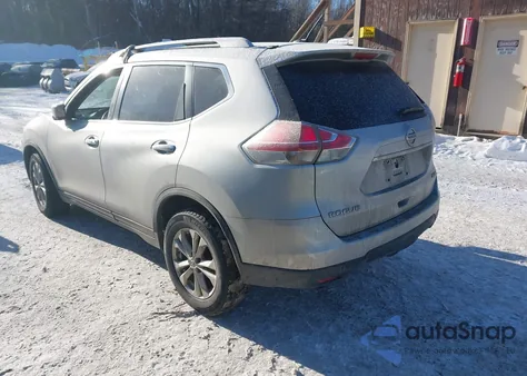 2015 Nissan Rogue Sv z USA, uszkodzony, nr VIN 5N1AT2MV0FC809028